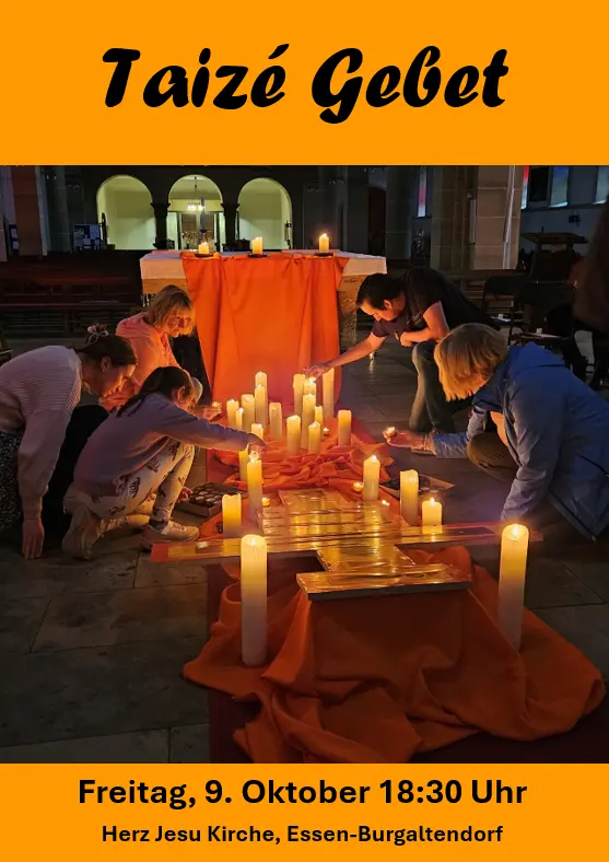 Taizé-Gebet am 9. Oktober 2026